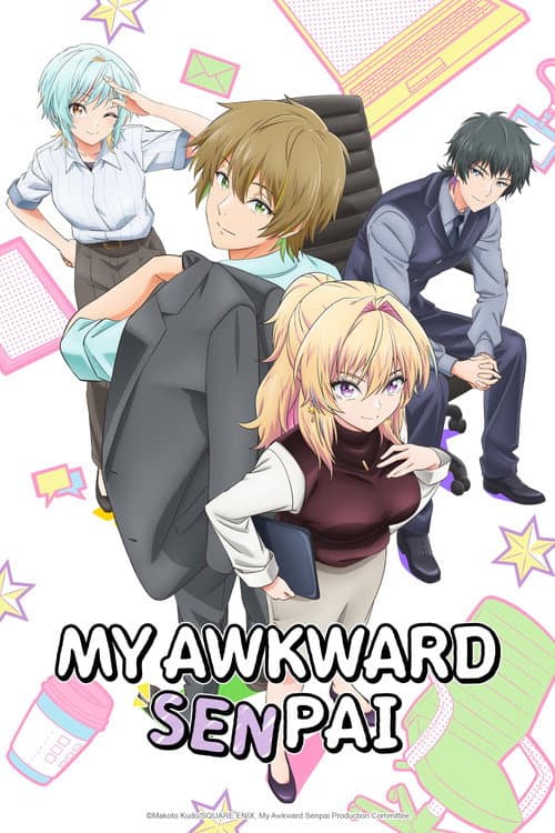 My Awkward Senpai Season 1 poster