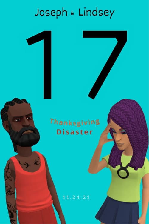 Joseph & Lindsey Thanksgiving Disaster poster