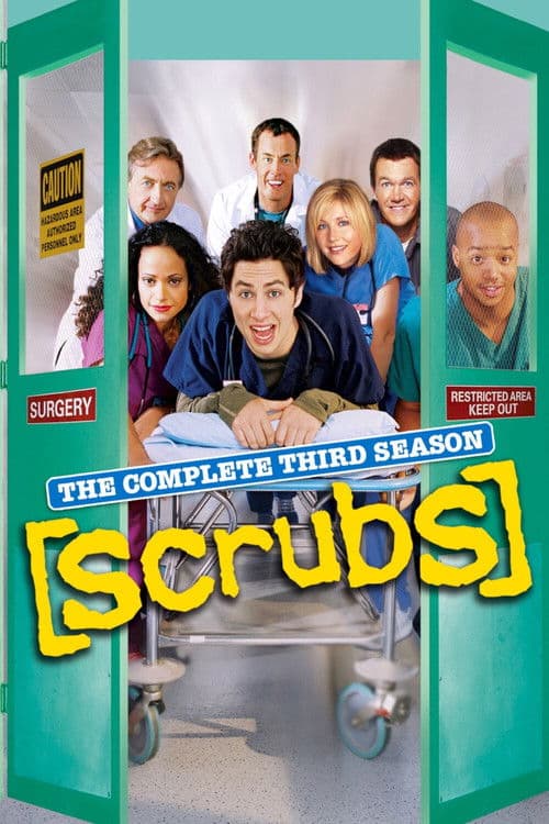 Scrubs Season 3 poster