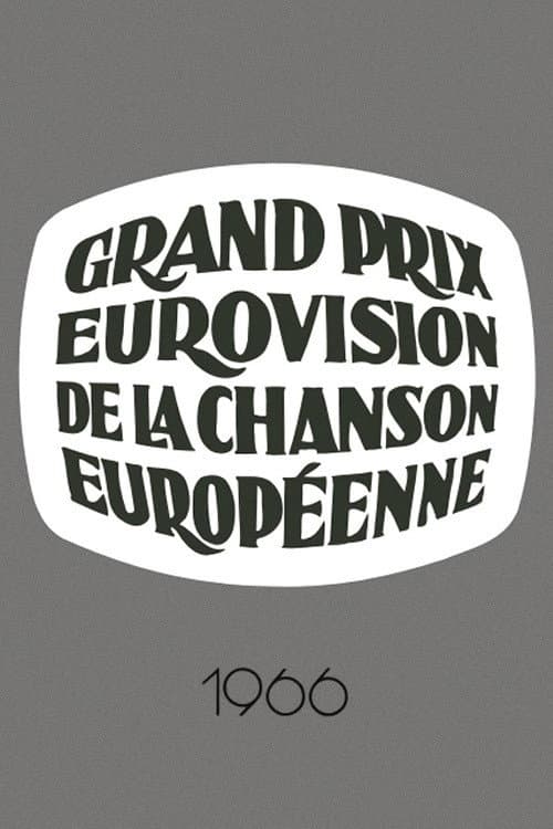 Eurovision Song Contest Luxembourg City 1966 poster
