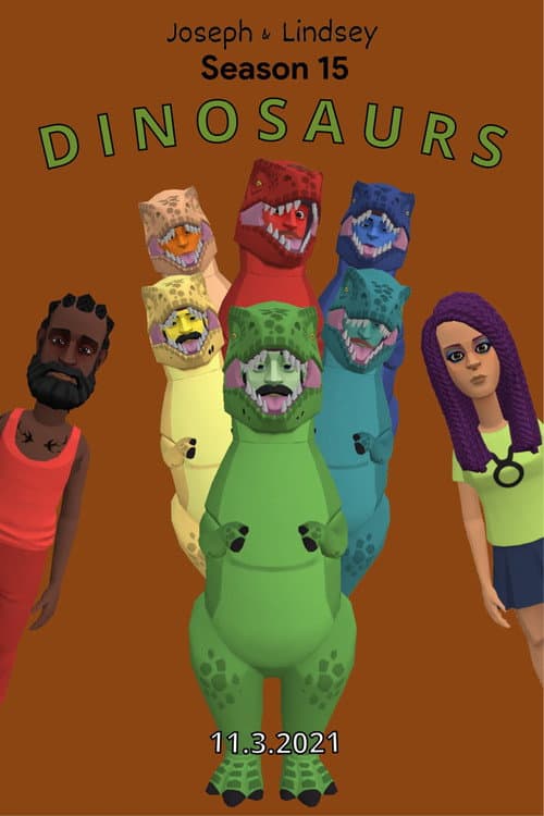 Joseph & Lindsey Dinosaurs poster