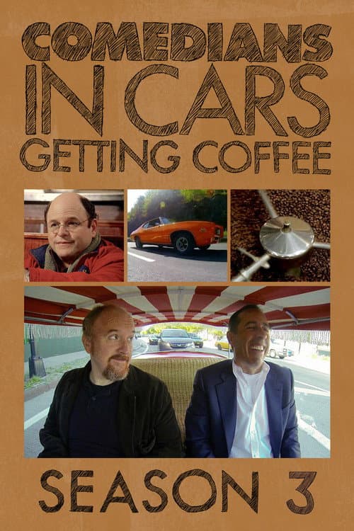 Comedians in Cars Getting Coffee Season 3 poster