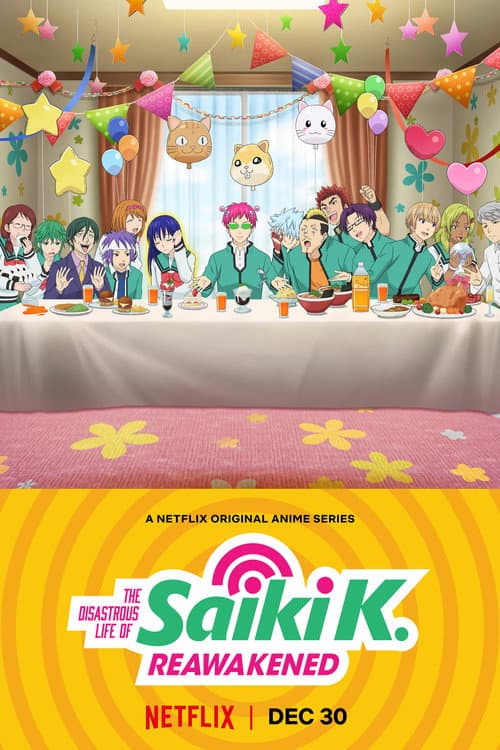 The Disastrous Life of Saiki K.: Reawakened Season 1 poster
