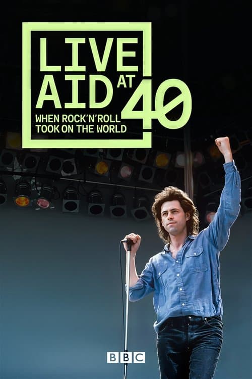 Live Aid at 40: When Rock ’n’ Roll Took on the World Miniseries poster