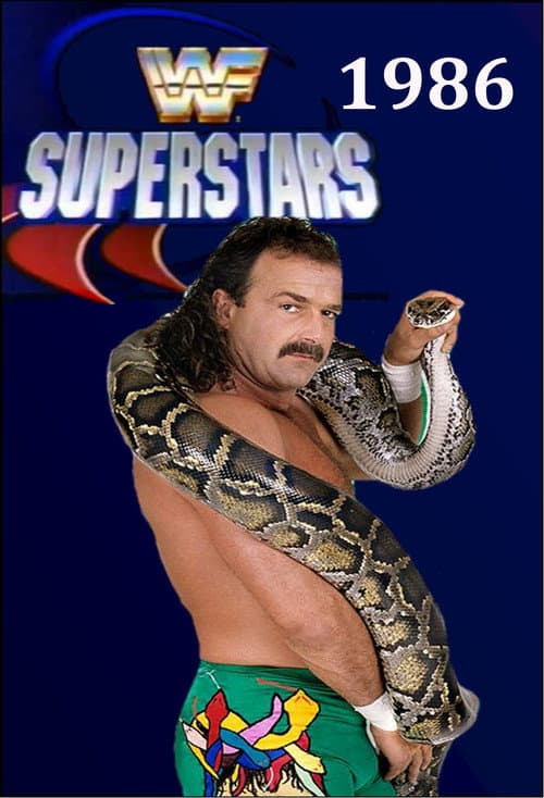 WWF Superstars 1986 poster