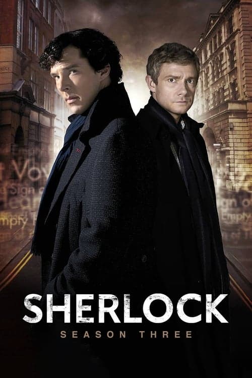 Sherlock Series 3 poster